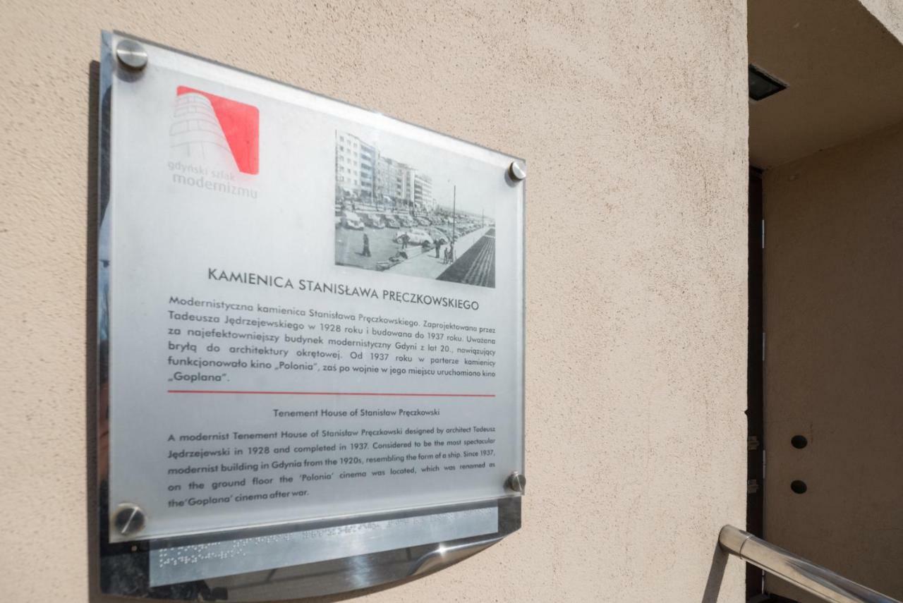 Apartmán Skwer Kosciuszki Gdyně Exteriér fotografie